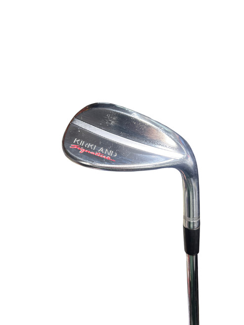 Vist Large View of Product Image Which is Used Kirkland Signature MILLED FACE Golf Wedge Mens RH 56 Degree
