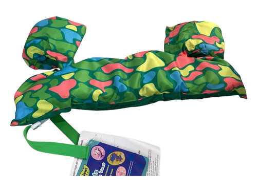 Vist Large View of Product Image Which is Used Infant PFD Green Child 30-50