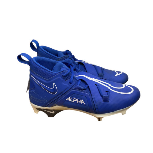 Vist Large View of Product Image Which is Used Nike APLHA Adult FB Cleats Royal Blue Senior 9