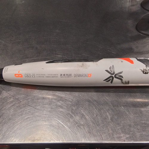 Vist Large View of Product Image Which is Used Demarini C8ZL-21 BB/SB USSSA 2 5/8 Bat 31"