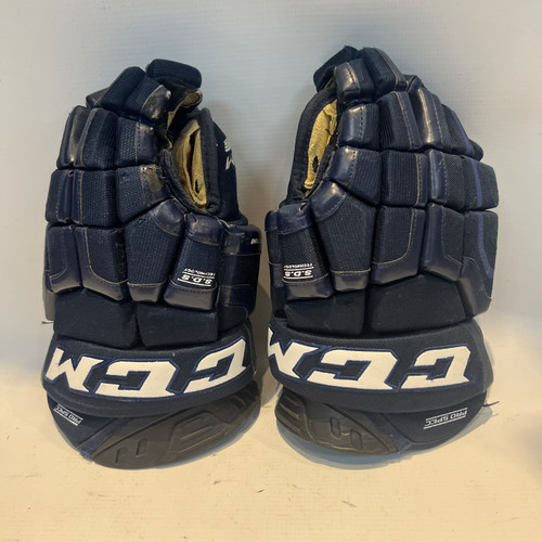 Vist Large View of Product Image Which is Used CCM CL 500 Senior Gloves Royal Blue 14"