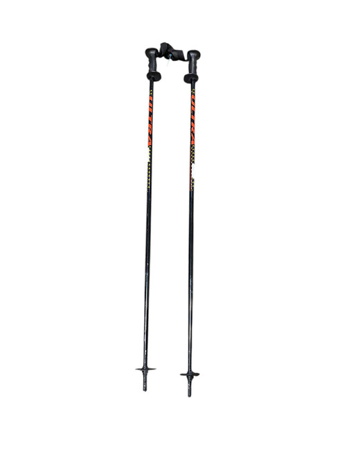 Vist Large View of Product Image Which is Used USA ULTRA POLES Mens DH Ski Pole Black 120 cm / 48 in