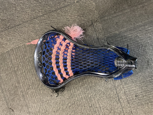 Vist Large View of Product Image Which is Used STX SUPER POWER Mens Lacrosse Head Black