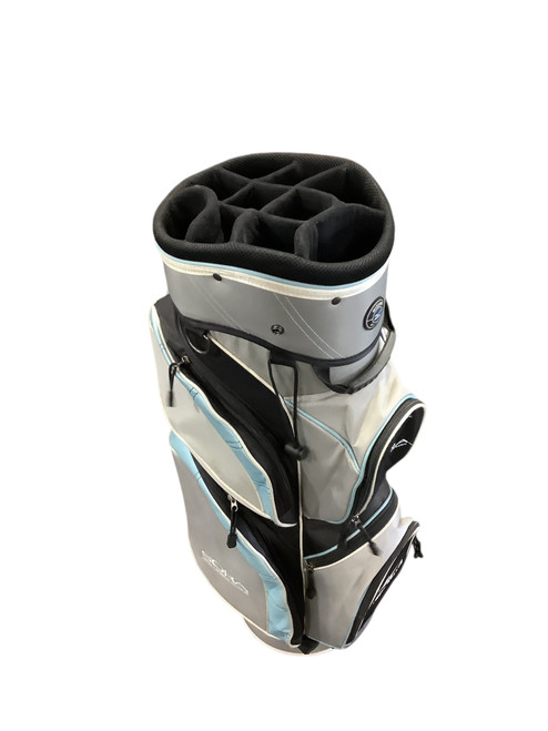 Vist Large View of Product Image Which is Used Mizuno SORA 10 WAY STAND BAG Womens Cart Bag Grey