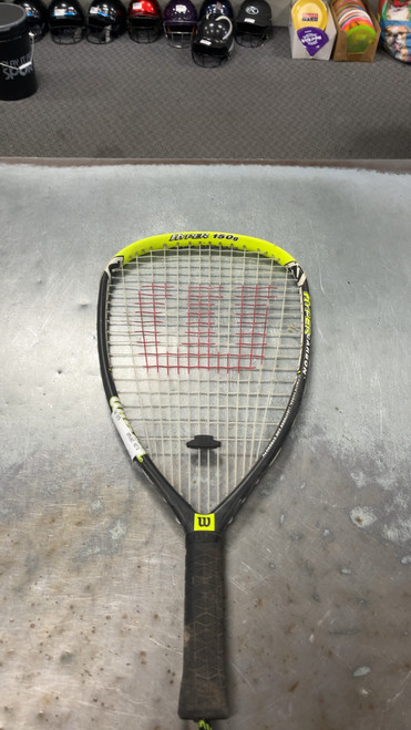 Vist Large View of Product Image Which is Used Wilson HYPER 150G Adult Racquetball Racquet None Unknown