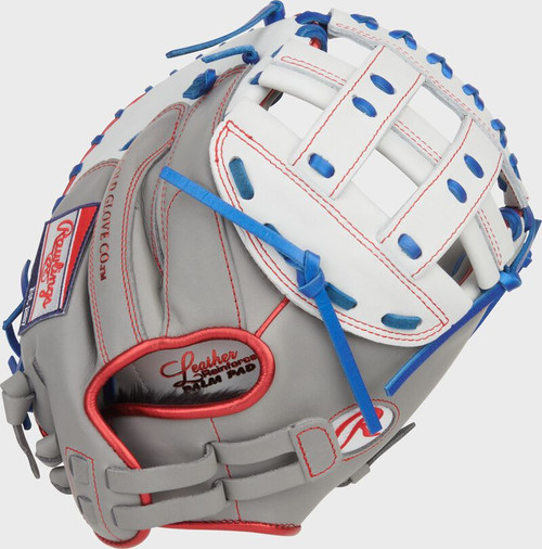 Vist Large View of Product Image Which is NEW RAWLINGS Liberty Advanced 33-inch Fastpitch Softball Catcher's Mitt, RHT