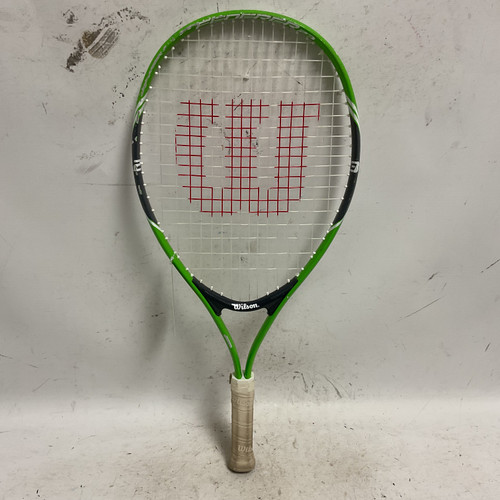 Vist Large View of Product Image Which is Used Wilson FEDERER 23 Junior Tennis Racquet Green 23"
