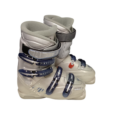 Used Tecnica ENTRYX 3 Womens DH Ski Boot Grey 250 MP - M07 - W08 11816-S000277533 Vist Large View of Product Image Which is Used Tecnica ENTRYX 3 Womens DH Ski Boot Grey 250 MP - M07 - W08