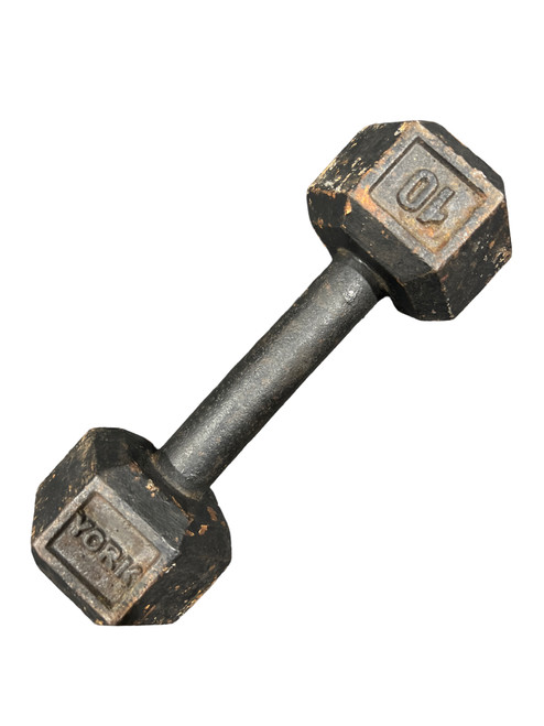 Vist Large View of Product Image Which is Used Hex Dumbbell (Each) 10 lb
