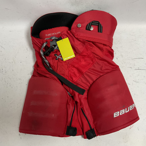 Vist Large View of Product Image Which is Used Bauer NEXUS 600 Junior Pant Red LG Tall