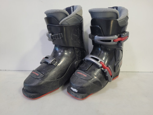 Vist Large View of Product Image Which is Used Atomic 02 Boys DH Ski Boot Black 205 MP - J01