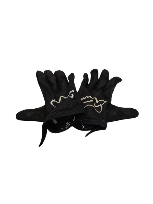 Vist Large View of Product Image Which is Used Fox YOUTH LARGE Junior Gloves Black 10"