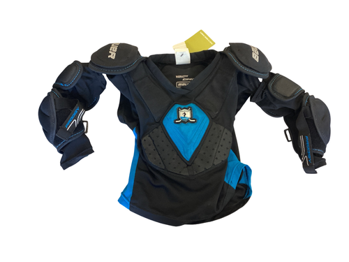 Vist Large View of Product Image Which is Used Bauer PRODIGY W/ ELBOW PADS Youth Shoulder Pads MD