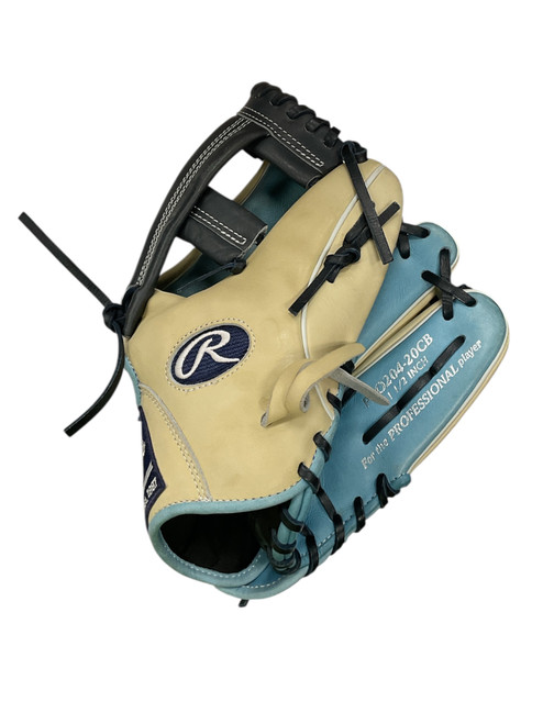 Vist Large View of Product Image Which is Used Rawlings HEART OF THE HIDE PRO204-20CB BB/SB Glove RH Throw Royal Blue 11 1/2"