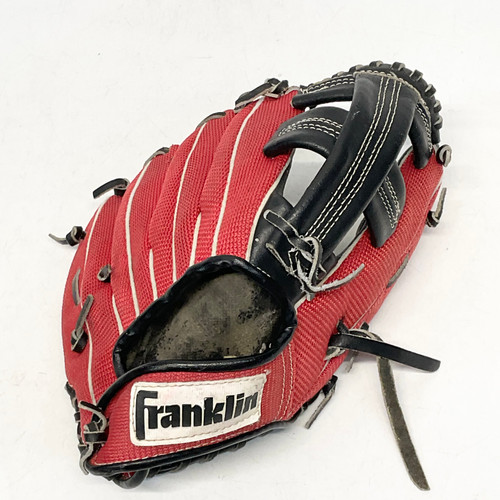 Vist Large View of Product Image Which is Used Franklin 4113-3 BB/SB Glove RH Throw Red 9 1/2"