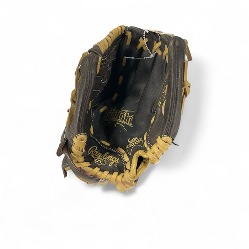 Vist Large View of Product Image Which is Used Rawlings H110BRC BB/SB Glove RH Throw Brown 11"