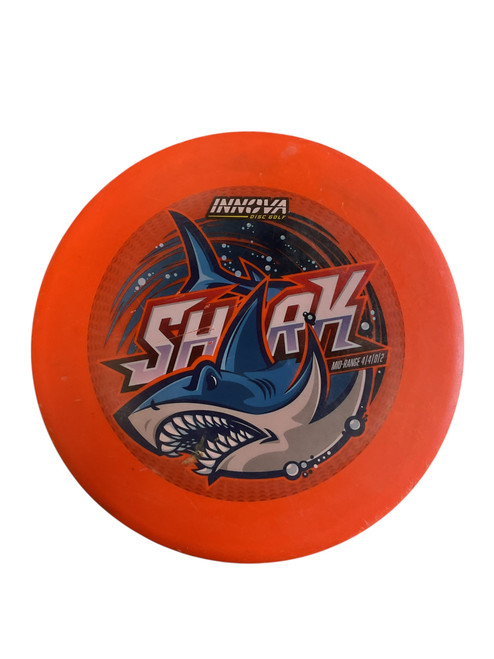 Vist Large View of Product Image Which is Used Innova SHARK MID-RANGE Disc Golf Mid Range Orange