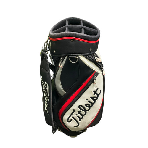 Used Titleist CART BAG Mens Cart Bag Black 11484-S000290735 Vist Large View of Product Image Which is Used Titleist CART BAG Mens Cart Bag Black