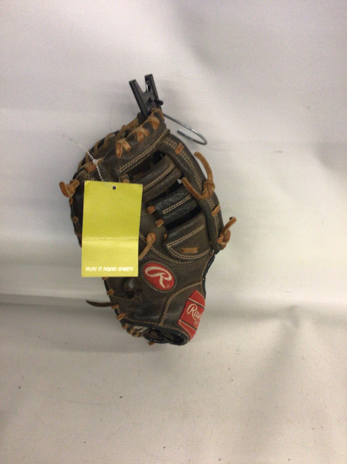 Vist Large View of Product Image Which is Used Rawlings EST 1887 BB/SB First Base LH Throw Brown 13"