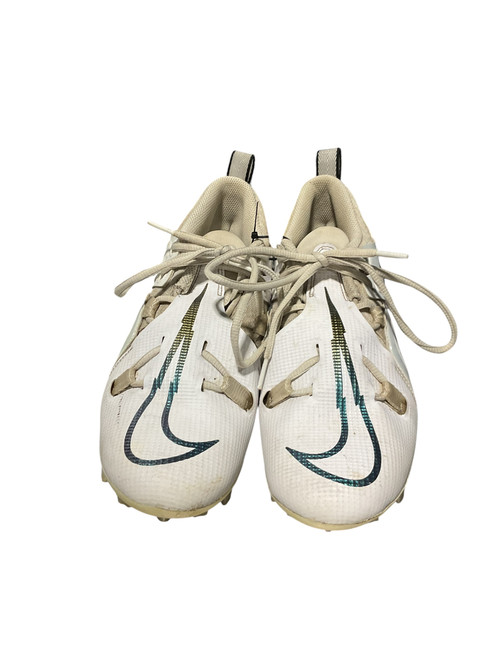 Vist Large View of Product Image Which is Used Nike Adult FB Cleats White Senior 7