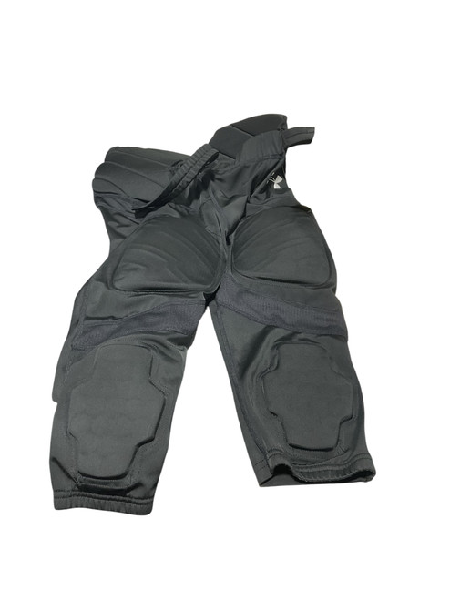 Vist Large View of Product Image Which is Used Under Armour Youth FB Integrated Pants Black LG