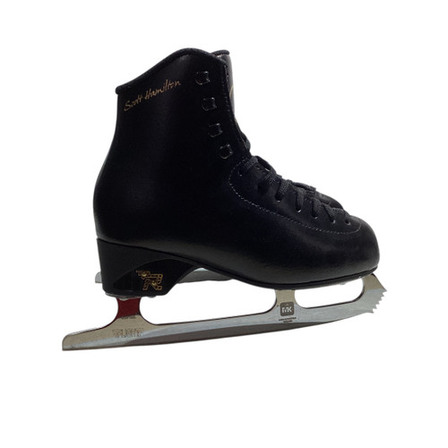 Vist Large View of Product Image Which is Used Risport SCOTT HAMILTON Mens Figure Skate Black Senior 6