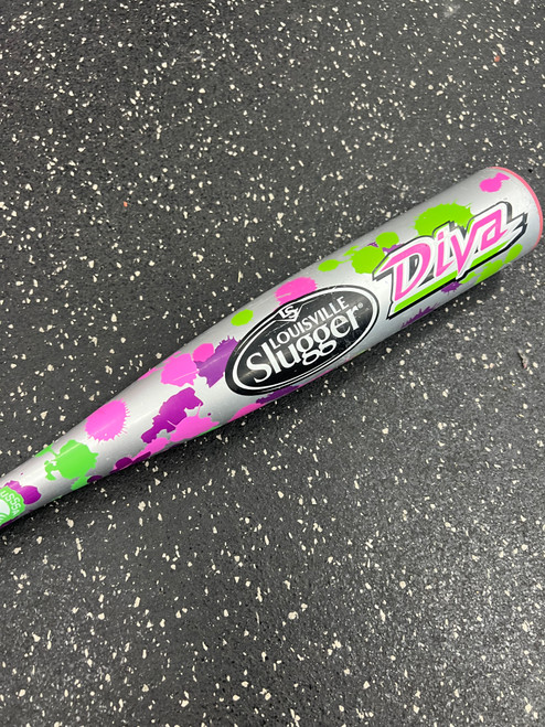 Vist Large View of Product Image Which is Used Louisville Slugger DIVA BB/SB Fastpitch Bat 27"