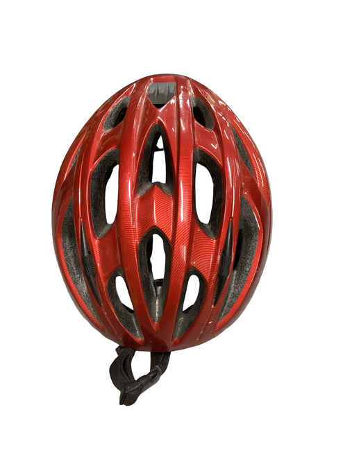 Vist Large View of Product Image Which is Used Giro TRANSIT II Bike Helmet Red MD