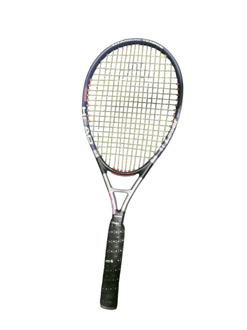 Vist Large View of Product Image Which is Used Head TI LASER MID PLUS Adult Tennis Racquet Navy Blue Unknown