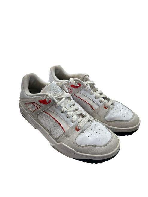 Vist Large View of Product Image Which is Used Puma Mens Golf Shoes White Senior 11