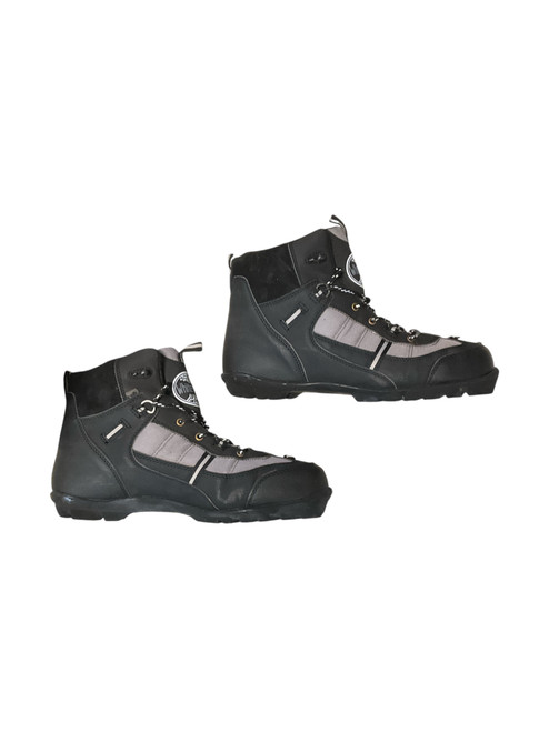 Vist Large View of Product Image Which is Used Erik Sports Mens NNN XC Ski Boots Black M 09.5 / W 09.5-10