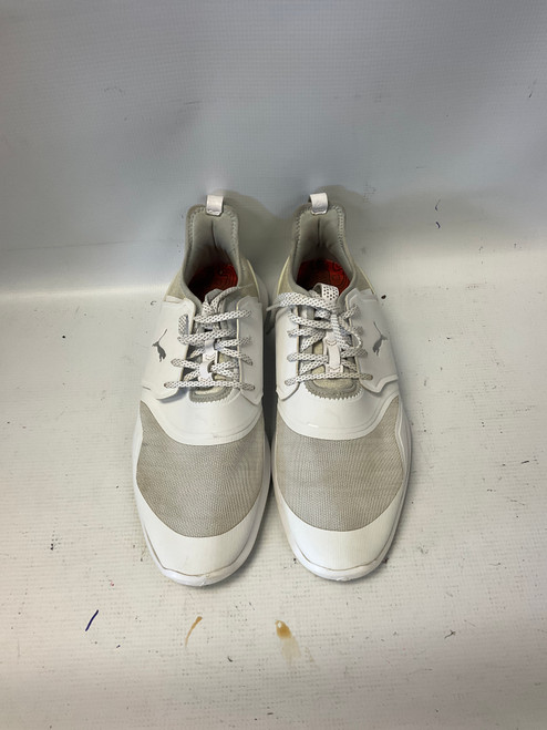 Vist Large View of Product Image Which is Used Puma Mens Golf Shoes White Senior 10.5