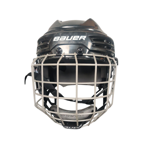 Used Bauer IMS 5.0 S Helmet Cage Combo Black Small 11218-S000411891 Vist Large View of Product Image Which is Used Bauer IMS 5.0 S Helmet Cage Combo Black Small