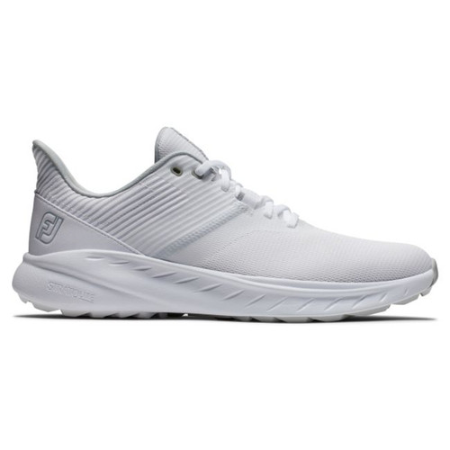 Vist Large View of Product Image Which is New Foot Joy Flex 56286 Mens 11.5 Wide Golf Shoes White 