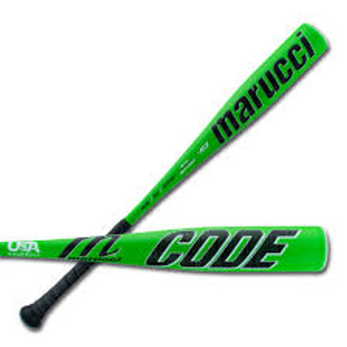 New Marucci CODE BB/SB USA 2 5/8 Bat 28" 11651-MRCMSBCDUSA1028 Vist Large View of Product Image Which is New Marucci CODE BB/SB USA 2 5/8 Bat 28"