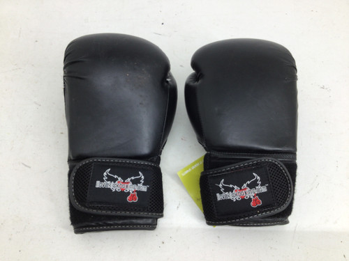 Vist Large View of Product Image Which is Used ILOVEKICKBOXING 14OZ BOXING GLOVES Boxing Gloves Black Senior