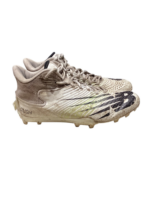 Vist Large View of Product Image Which is Used New Balance LAX Cleats Mens White Senior 7