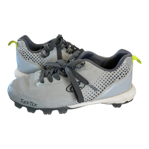 Vist Large View of Product Image Which is Used Rawlings BASEBALL CLEAT BB/SB Cleats Grey Junior 02