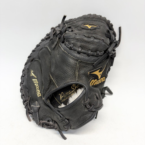 Vist Large View of Product Image Which is Used Mizuno GXC 112 BB/SB Catchers RH Throw Black 31 1/2"