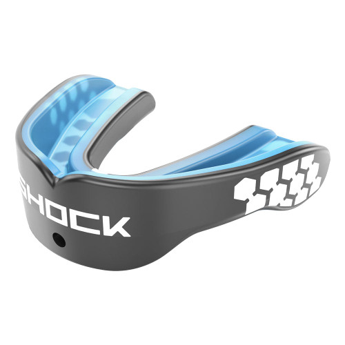 Vist Large View of Product Image Which is Shock Doctor Gel Power Max Mouthguard Youth Carbon #6901Y