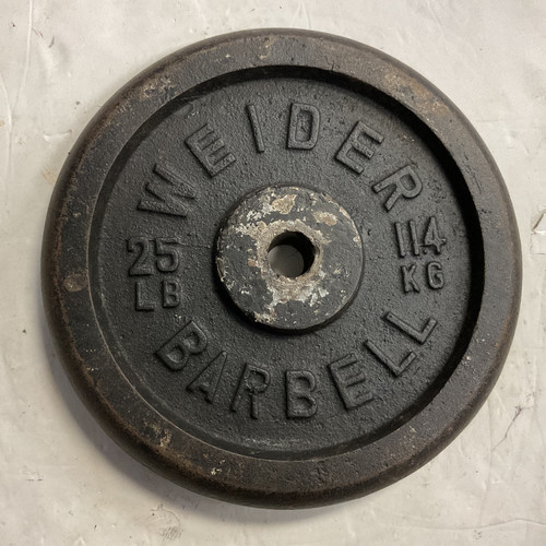 Vist Large View of Product Image Which is Used Weider Standard Plate 25 lb