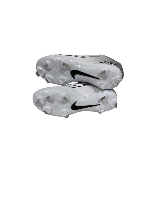 Vist Large View of Product Image Which is Used Nike HYPERDIAMOND 4 PRO BB/SB Cleats White Senior 7.5