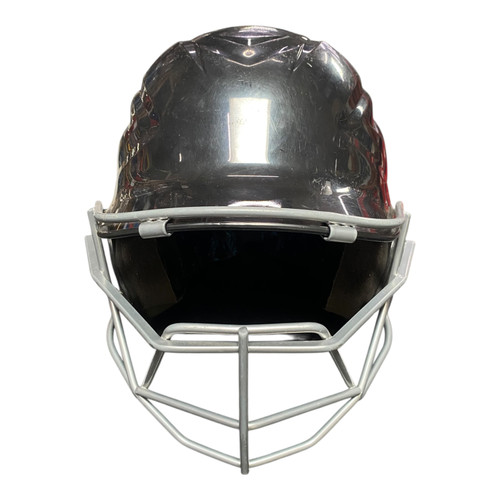 Vist Large View of Product Image Which is Used All Star Batting Helmet w/Mask Black MD