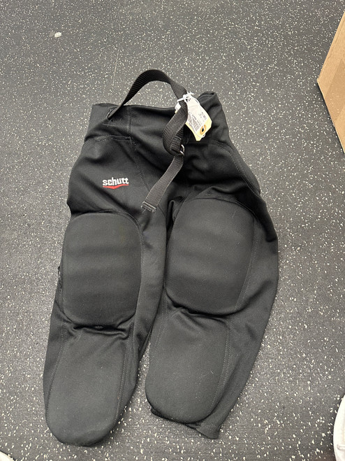 Vist Large View of Product Image Which is Used Schutt Adult FB Integrated Pants Black MD