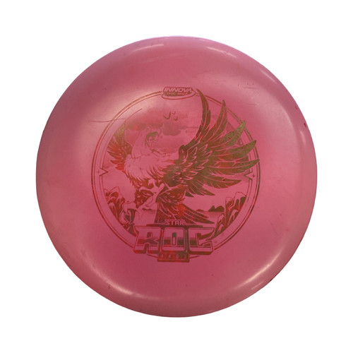Vist Large View of Product Image Which is Used, Innova, STAR ROC, 174G, Disc Golf, Mid Range, Pink