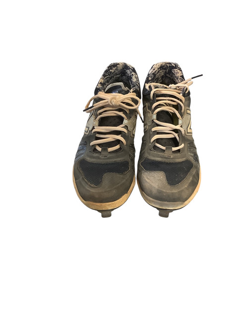 Vist Large View of Product Image Which is Used New Balance METAL CLEATS BB/SB Cleats Grey Senior 11