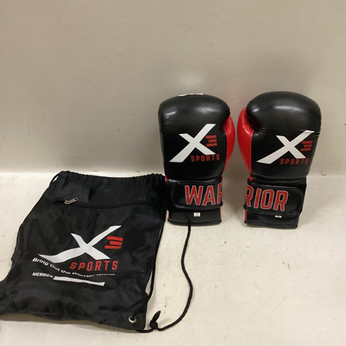 Vist Large View of Product Image Which is Used Boxing Gloves Black And Red Senior