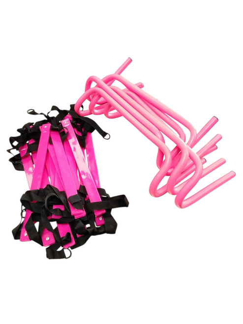 Vist Large View of Product Image Which is Used Soccer Agility Set (Ladder + Hurdles)
