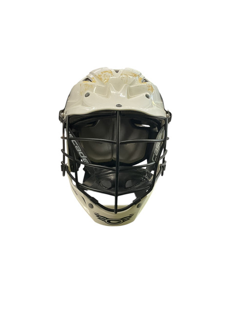 Vist Large View of Product Image Which is Used Cascade CPV-R Lacrosse Helmet White SM