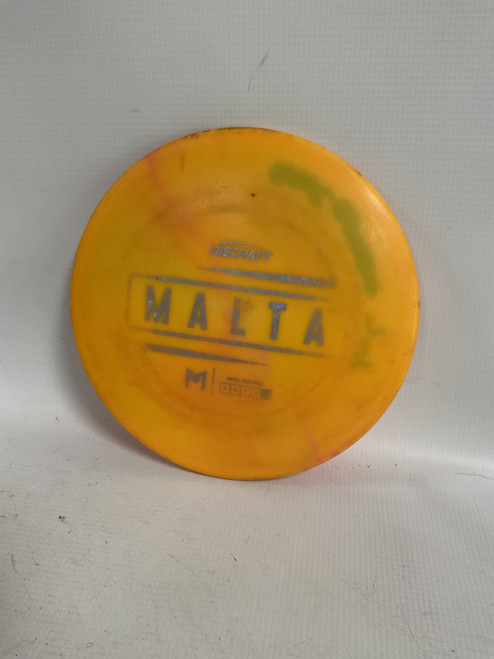 Used Discraft MCBETH MALTA Disc Golf Mid Range Orange 11882-S000016049 Vist Large View of Product Image Which is Used Discraft MCBETH MALTA Disc Golf Mid Range Orange